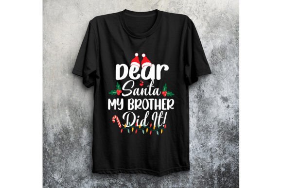 A Brand Designer’s Review of the Dear Santa Christmas T-Shirt Design for Marketing & Print Templates