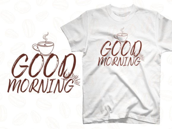 A Cozy Coffee T-Shirt Design for Crafting and Small Business Graphics