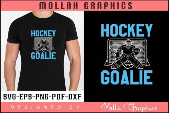 A Hockey Goalie Graphic Review for Modern Print Templates