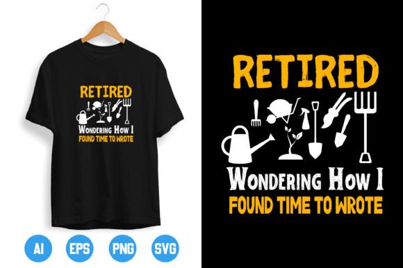 A Real Designer's Review of Gardening T-shirt Design 15