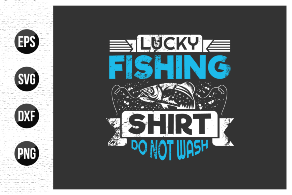 A Rugged Typographic Print Template for Fishing Graphics