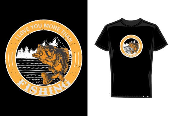An Authentic Fishing Motif for Branding and Print Templates