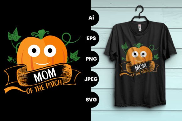 From T-shirt to Branding: A Pumpkin Mom Design for Local Business
