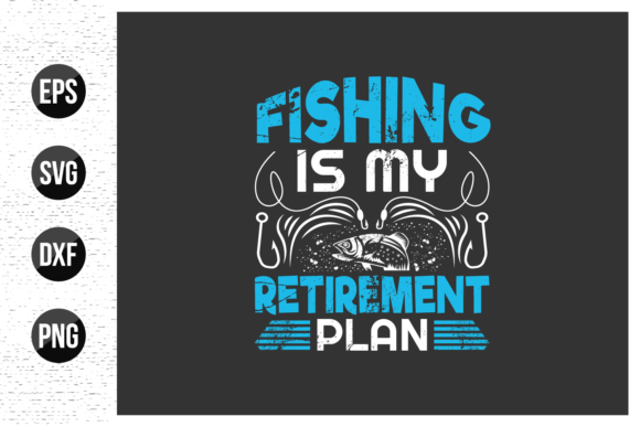 Graphic Assets for Retirement Gift Merchandise and Print Templates