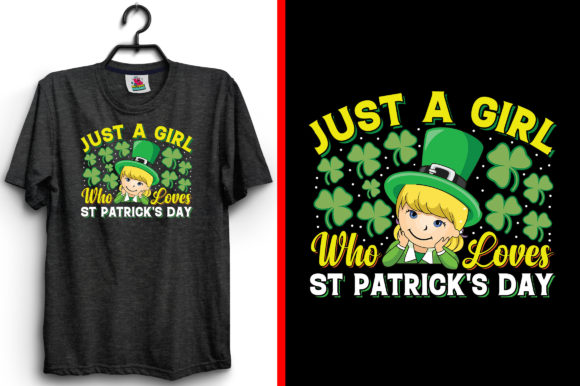 Just a Girl: A T-Shirt Graphic for Casual & Seasonal Print Templates