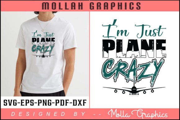 Reviewing the Plane Crazy Typography Print Template Graphics