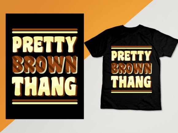 Reviewing the Pretty Brown Melanin Queen T-Shirt Design Graphic