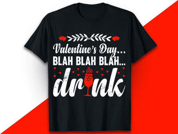 Valentine Drink Graphics for T-Shirts & Print Templates